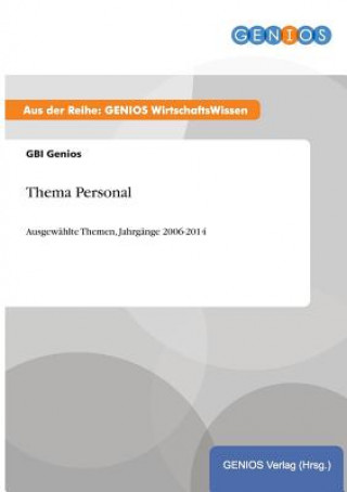 Kniha Thema Personal Gbi Genios