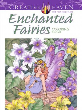 Kniha Creative Haven Enchanted Fairies Coloring Book Barbara Lanza