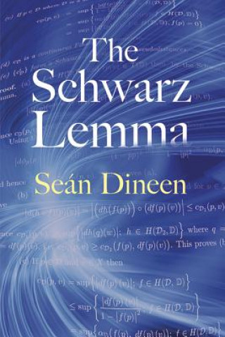 Könyv Schwarz Lemma Sean Dineen