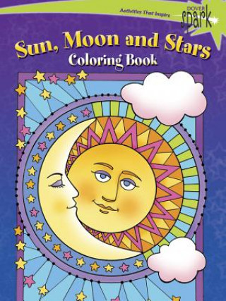 Книга SPARK -- Sun, Moon and Stars Coloring Book Maggie Swanson
