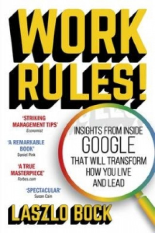 Kniha Work Rules! Laszlo Bock