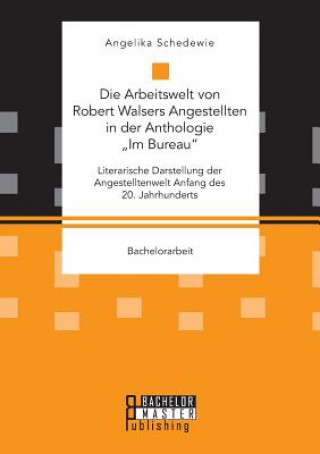 Carte Arbeitswelt von Robert Walsers Angestellten in der Anthologie "Im Bureau Angelika Schedewie