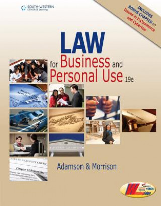 Carte Law for Business and Personal Use, Copyright Update, 19E John E Adamson