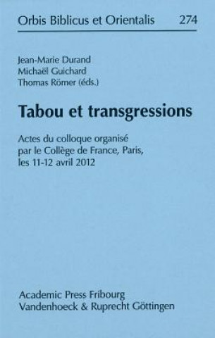 Kniha Tabou et transgressions Jean-Marie Durand