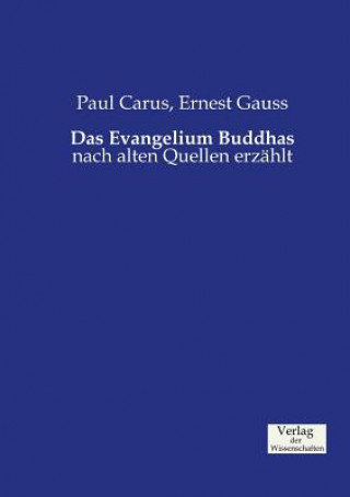 Carte Evangelium Buddhas Carus