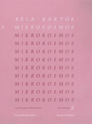 Carte Mikrokosmos 5 (Urtext) Pf B BARTOK