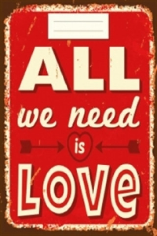 Könyv Sešit - All we need is Love 