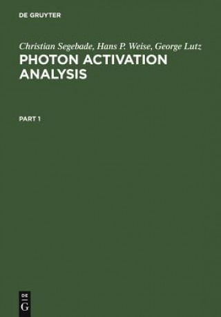 Buch Photon Activation Analysis Christian Segebade