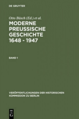 Knjiga Moderne Preussische Geschichte 1648 - 1947 Otto Büsch