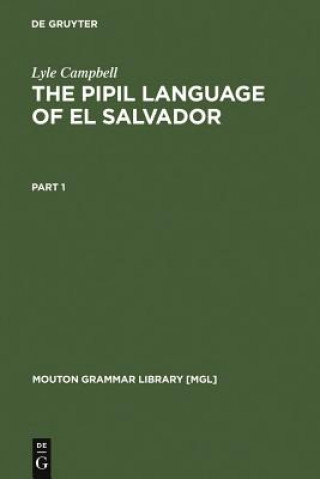 Carte Pipil Language of El Salvador Lyle Campbell