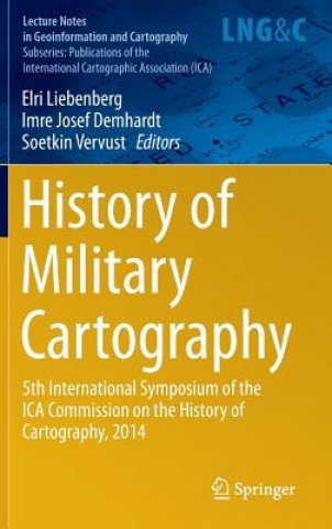 Kniha History of Military Cartography Elri Liebenberg