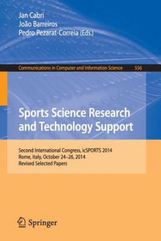 Kniha Sports Science Research and Technology Support Jan Cabri