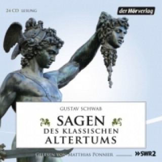 Audio Sagen des klassischen Altertums, 23 Audio-CDs Gustav Schwab