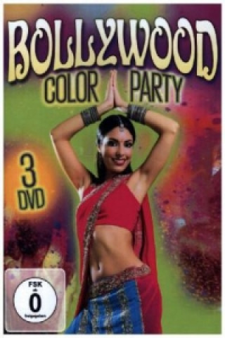 Wideo Bollywood Color Party, 3 DVDs Various