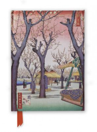 Kalendář/Diář Hiroshige: Plum Garden (Foiled Journal) 
