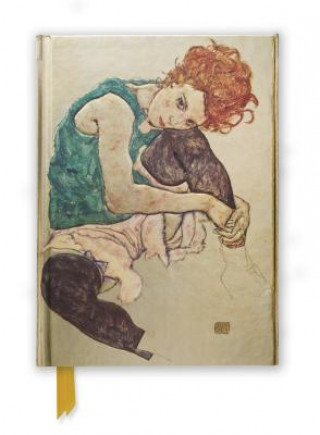 Calendar / Agendă Egon Schiele: Seated Woman (Foiled Journal) 