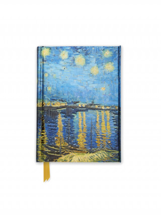 Kalendár/Diár Van Gogh: Starry Night over the Rhone (Foiled Pocket Journal) 