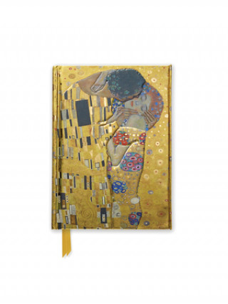 Naptár/Határidőnapló Gustav Klimt: The Kiss (Foiled Pocket Journal) 