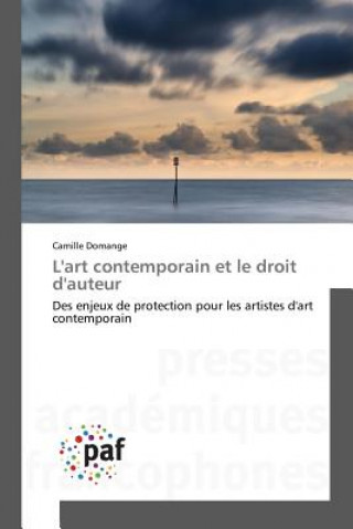 Kniha L'Art Contemporain Et Le Droit d'Auteur Domange-C