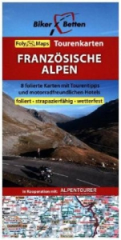 Tiskovina Tourenkarten Set Französische Alpen (FolyMaps) 
