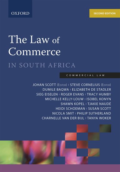 Kniha Law of Commerce in South Africa Dumile Baqwa