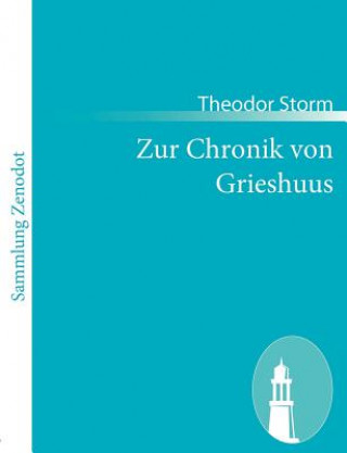 Kniha Zur Chronik von Grieshuus Theodor Storm