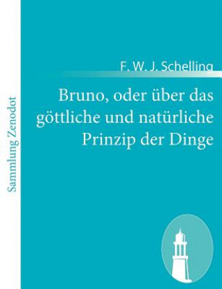 Carte Bruno, oder uber das goettliche und naturliche Prinzip der Dinge F. W. J. Schelling