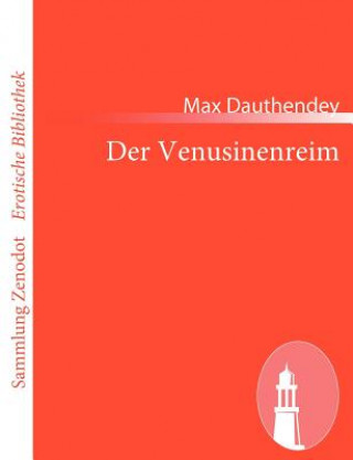 Kniha Der Venusinenreim Max Dauthendey