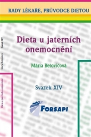 Kniha Dieta u jaterních onemocnění Mária Belovičová