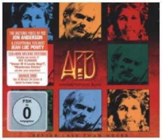 Audio Better Late Than Never, 1 Audio-CD + 1 DVD (Deluxe) Anderson Ponty Band