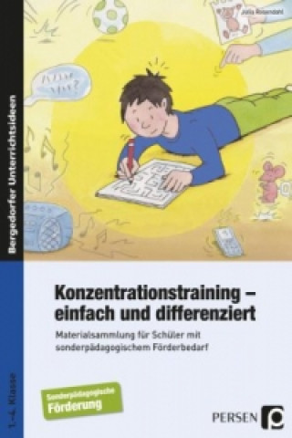 Knjiga Konzentrationstraining - einfach und differenziert Julia Rosendahl