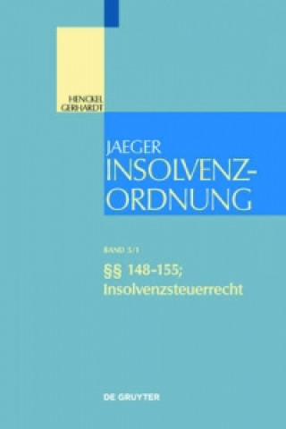 Livre 148-155; Insolvenzsteuerrecht Diederich Eckardt