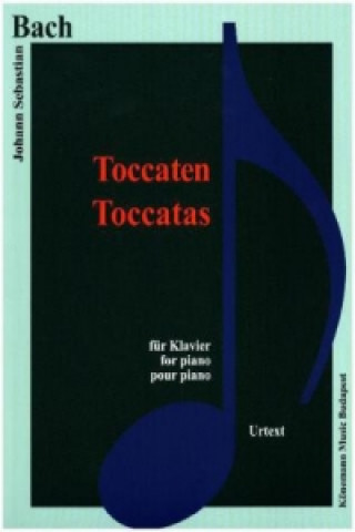 Kniha Toccaten Johann Sebastian Bach