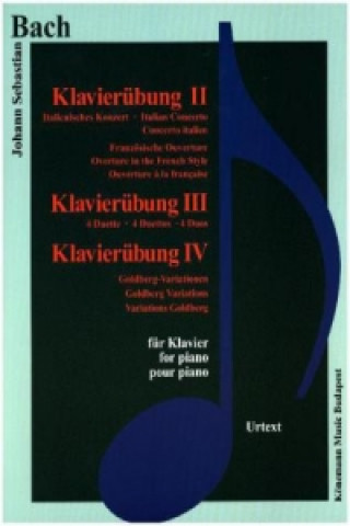 Carte Klavierübung. Bd.2-4 