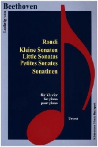 Nyomtatványok Rondi, Kleine Sonaten, Sonatinen Ludwig van Beethoven
