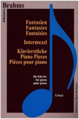 Könyv Fantasien, Intermezzi und Klavierstücke 
