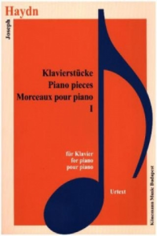 Materiale tipărite Klavierstücke. Bd.1 Joseph Haydn