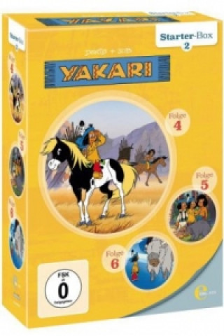 Video YAKARI Starter Box. Tl.2, 3 DVDs Yakari
