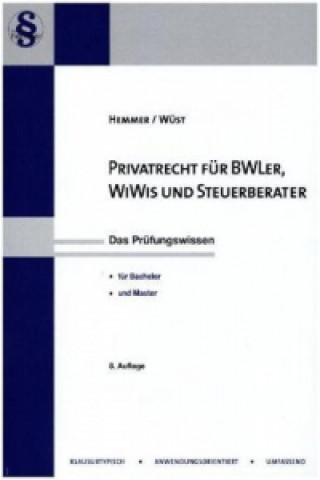 Könyv PrivatR f. BWL'er, WiWi & Steuerberater Karl-Edmund Hemmer