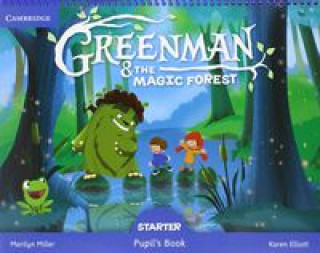 Книга Greenman and the Magic Forest Starter Pupil's Book with Stickers and Pop-outs Miller Marilyn