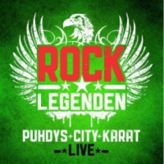 Audio Rock Legenden Live, 2 Audio-CDs City Puhdys