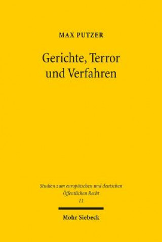 Kniha Gerichte, Terror und Verfahren Max Putzer