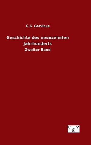 Książka Geschichte des neunzehnten Jahrhunderts G G Gervinus