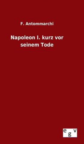Könyv Napoleon I. kurz vor seinem Tode F Antommarchi