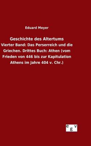 Livre Geschichte des Altertums Eduard Meyer