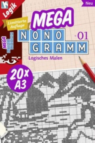 Kniha Mega-Nonogramm, 20 Bde.. Bd.1. Bd.1 