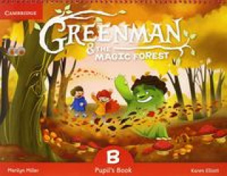 Книга Greenman and the Magic Forest B Pupil's Book with Stickers and Pop-outs Marilyn Miller