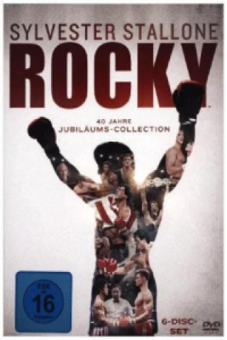 Video Rocky Complete Saga, 6 DVDs Sylvester Stallone
