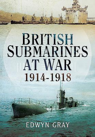 Kniha British Submarines at War 1914 - 1918 Edwyn Gray