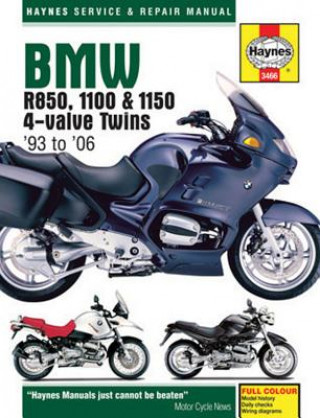 Carte BMW R850, 1100 & 1150 Haynes Publishing